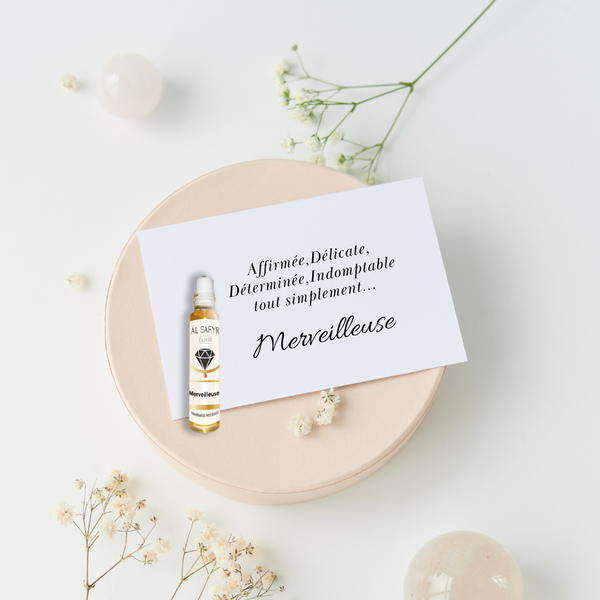 Huile de parfum femme Merveilleuse : une signature florale sans alcool